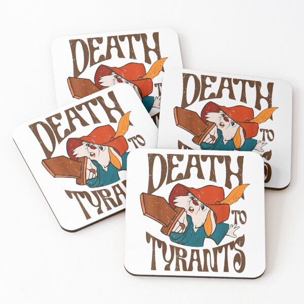 Item preview, Death to Tyrants Retro Rabbit Meme designed and sold by DVMavix.
