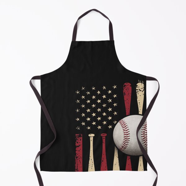 Aperçu de l'œuvre Drapeau américain de baseball créée et vendue par Sutvaomom.
