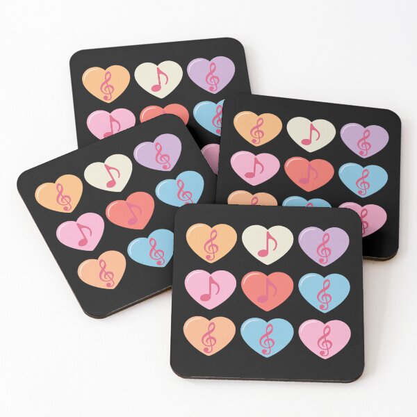 Item preview, Music Teacher Valentine's Day Candy Heart Musical Note Lover designed and sold by fferomananul.