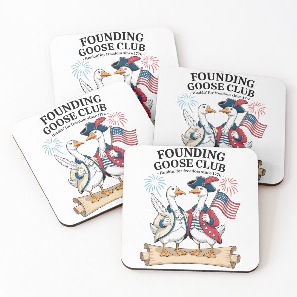 Item preview, Founding Goose Club 250th Anniversary Patriotic History Independence Day designed and sold by Moon-Ape.