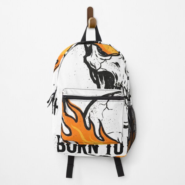 Item preview, Flaming Eyes Skull Graphic Illustration designed and sold by seven things shop.