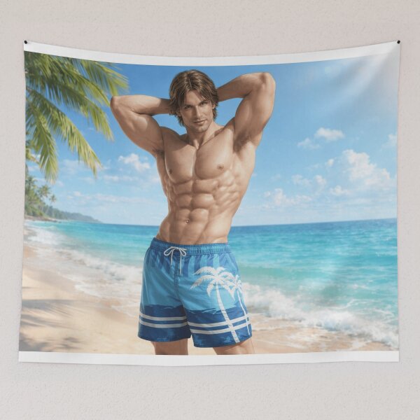 Item preview, Kevin Ryman on the beach  designed and sold by angelicamstore.