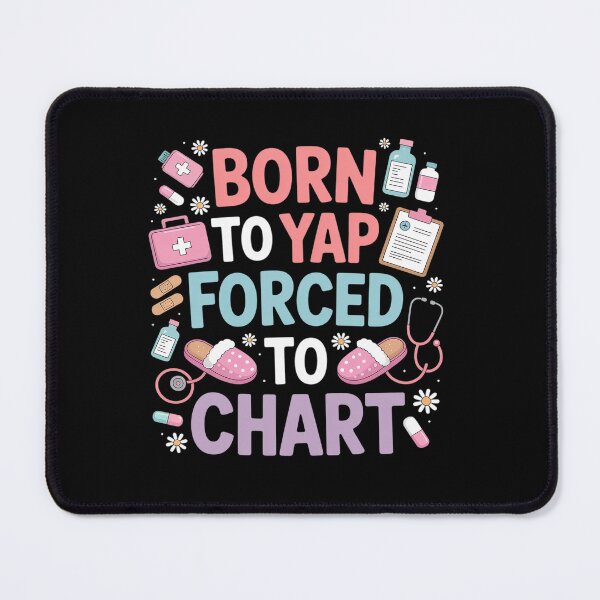 Item preview, Nurses Day Forced To Chart RN Healthcare Nurse designed and sold by fferomananul.