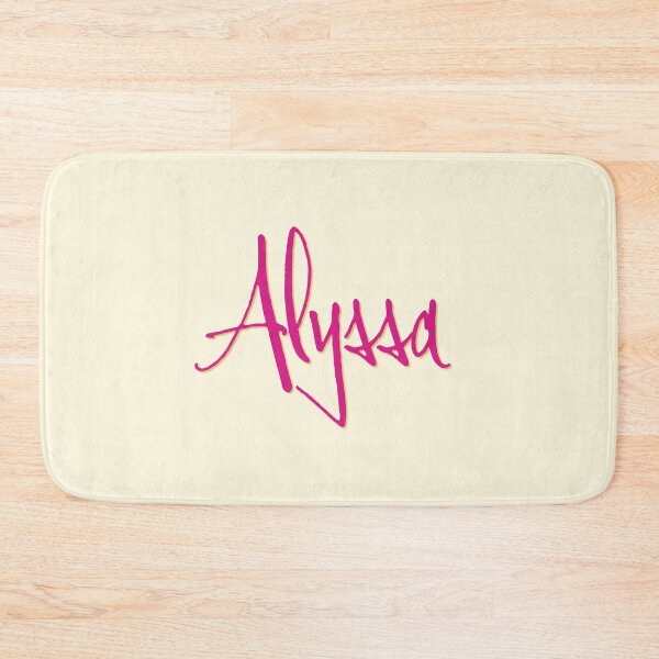 Item preview, ALYSSA personalized type design designed and sold by CharlottePlaceArt.