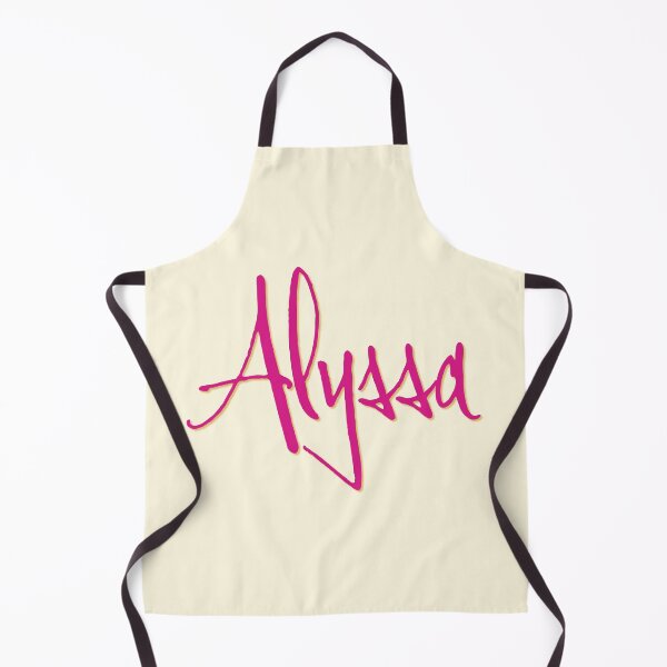 Item preview, ALYSSA personalized type design designed and sold by CharlottePlaceArt.