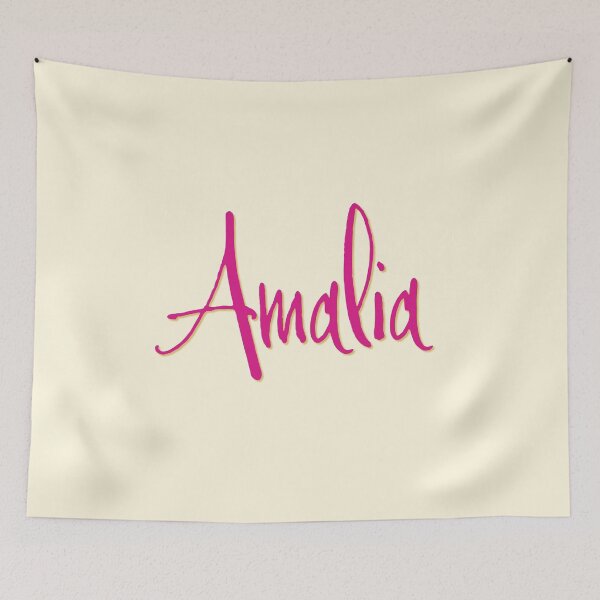 Item preview, AMALIA personalized type design designed and sold by CharlottePlaceArt.