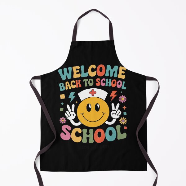 Item preview, Groovy Welcome Back To School Shool Nurse Smile Face designed and sold by fferomananul.