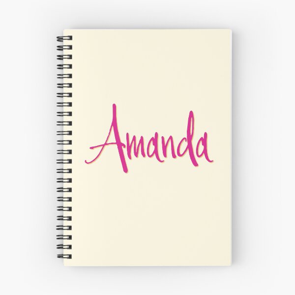 Item preview, AMANDA personalized type design designed and sold by CharlottePlaceArt.