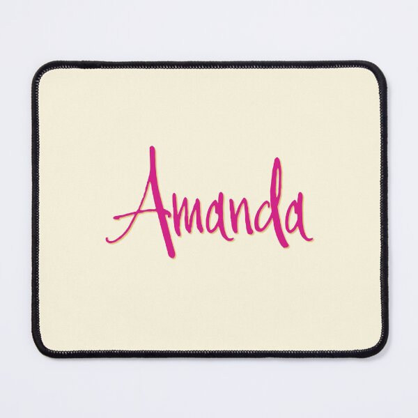 Item preview, AMANDA personalized type design designed and sold by CharlottePlaceArt.