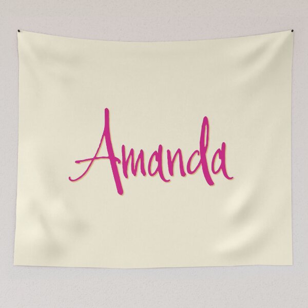 Item preview, AMANDA personalized type design designed and sold by CharlottePlaceArt.