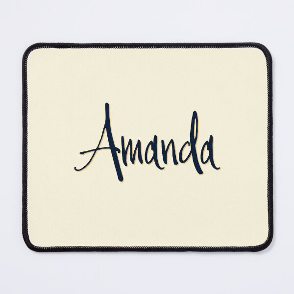 Item preview, AMANDA personalized type design designed and sold by CharlottePlaceArt.