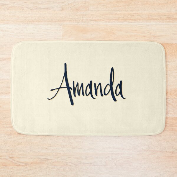 Item preview, AMANDA personalized type design designed and sold by CharlottePlaceArt.
