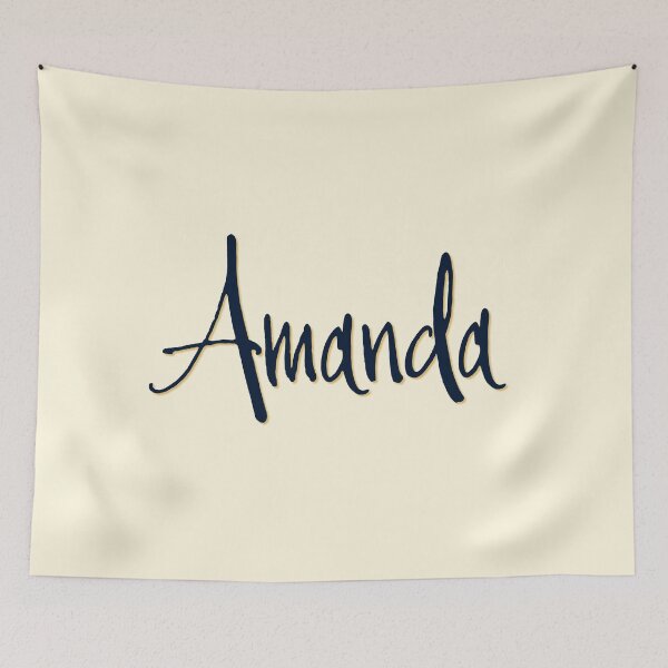 Item preview, AMANDA personalized type design designed and sold by CharlottePlaceArt.