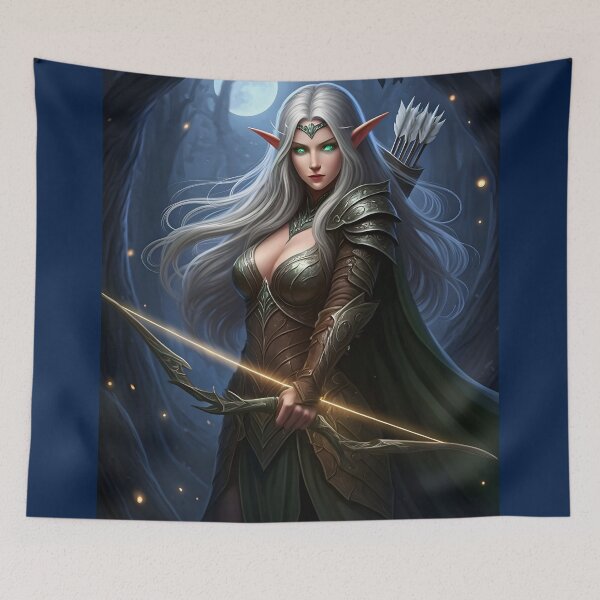 Item preview, Female Elven Archer designed and sold by Fanta-sticky.