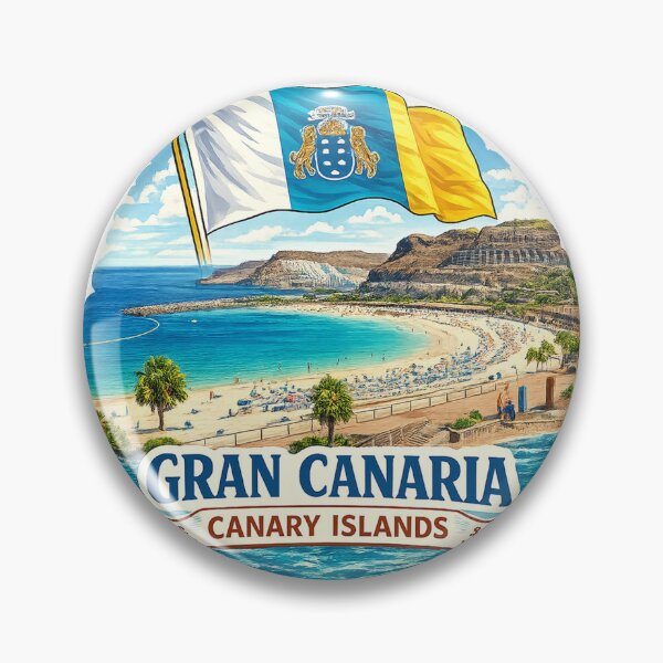 Item preview, Gran Canaria Canary Islands - Travel Art designed and sold by vectcd.
