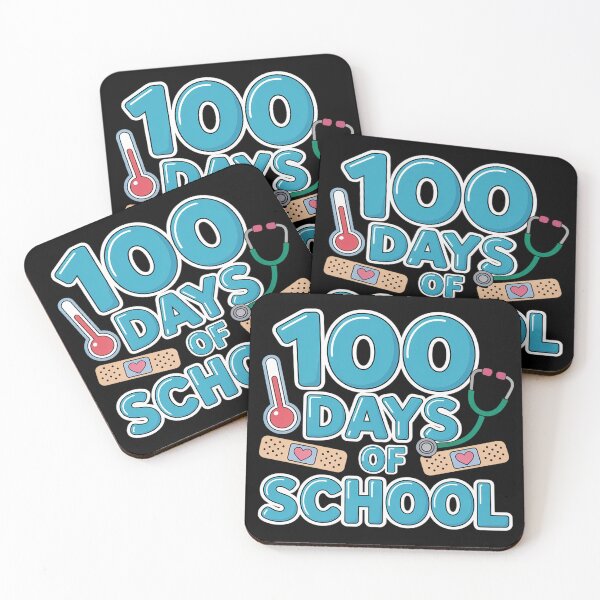 Item preview, School Nurse 100 Days of School designed and sold by fferomananul.