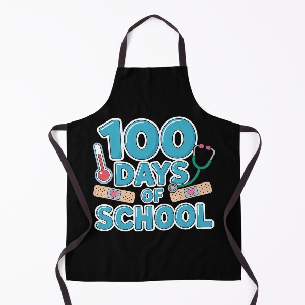 Item preview, School Nurse 100 Days of School designed and sold by fferomananul.
