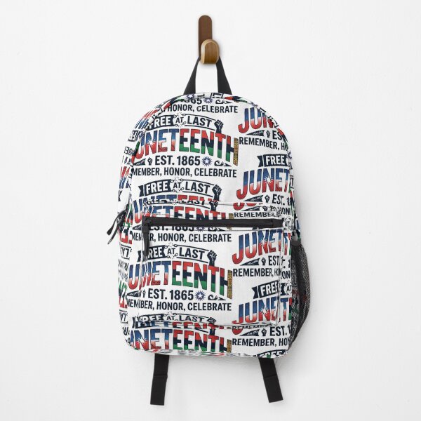 Item preview, Juneteenth Free At Last Est 1865: Remember, Honor, Celebrate - Patriotic Typography designed and sold by MCUL.