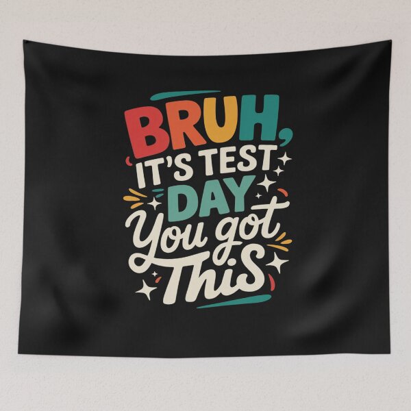 Item preview, Bruh Its Test Day You Got This Testing Day Teacher Kids designed and sold by Sutvaomom.