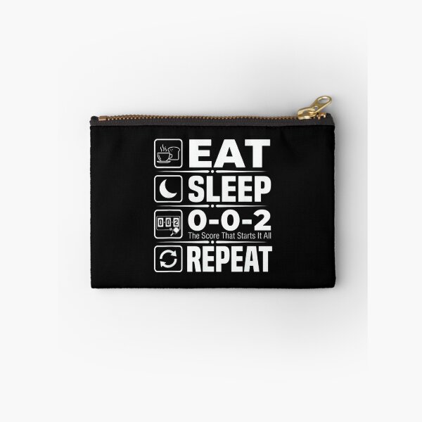 Item preview, Eat Sleep 0-0-2 Repeat The Score that Starts It All designed and sold by AlisonPAnderson.