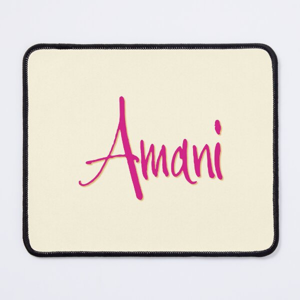 Item preview, AMANI personalized type design designed and sold by CharlottePlaceArt.