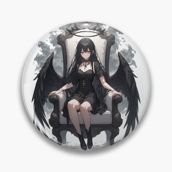 Item preview, Angel Girl Anime - Dark Fantasy designed and sold by ArtsJulian.