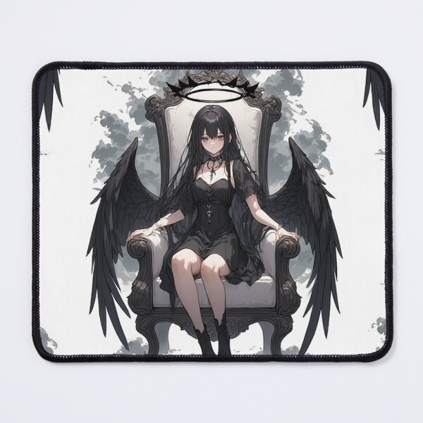Item preview, Angel Girl Anime - Dark Fantasy designed and sold by ArtsJulian.