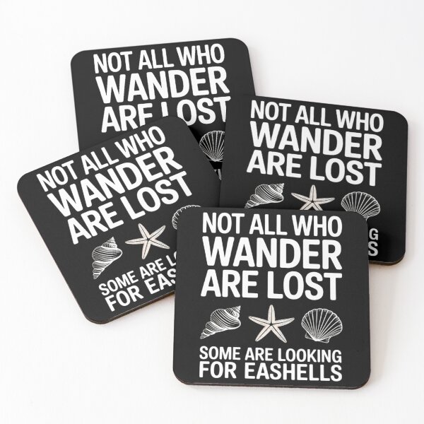 Item preview, Not All Who Wander Seashells Beach Lover  Vacation Summer designed and sold by VENOM0RIOT.