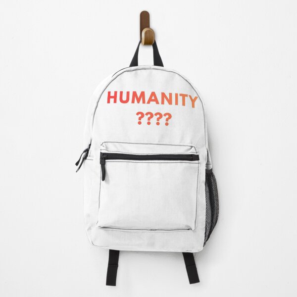 Item preview, Humanity Question Mark Design | Deep Thought Minimal Typography T-Shirt designed and sold by UrbanEchoHub.