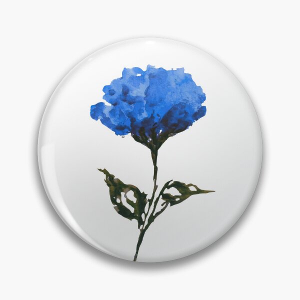 Item preview, Blue Floral Watercolor | Hydrangea Abstract Art Print | Botanical Wall Decor designed and sold by Little Bloom Studio.