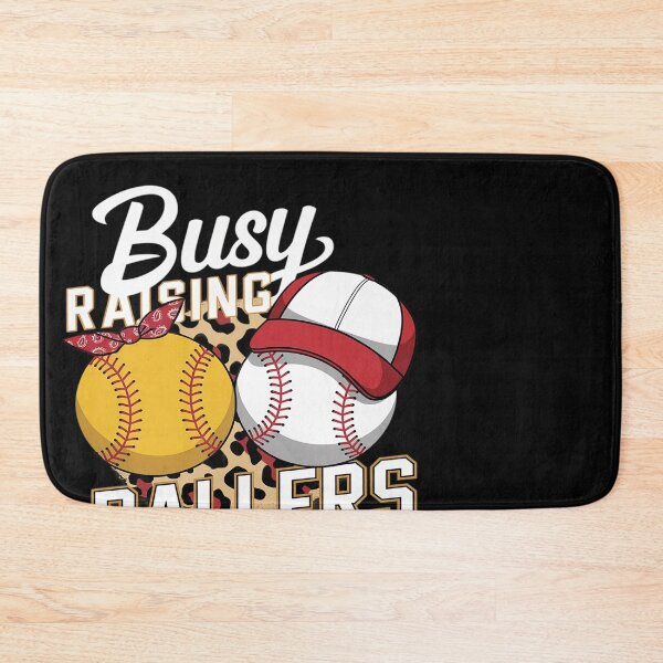 Item preview, Busy Raising Ballers Softball and Baseball Leopard Mom. designed and sold by Thamngan.