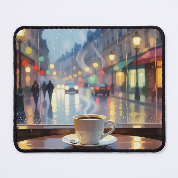 Item preview, Coffee by the Window designed and sold by Undersea Ai Art.
