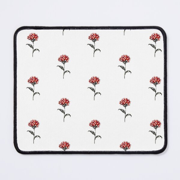 Item preview, Red Watercolor Flower Illustration | Dark Botanical Floral Art | Aesthetic Red Bloom Design designed and sold by Little Bloom Studio.
