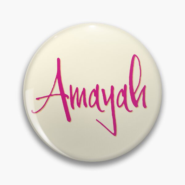 Item preview, AMAYAH personalized type design designed and sold by CharlottePlaceArt.