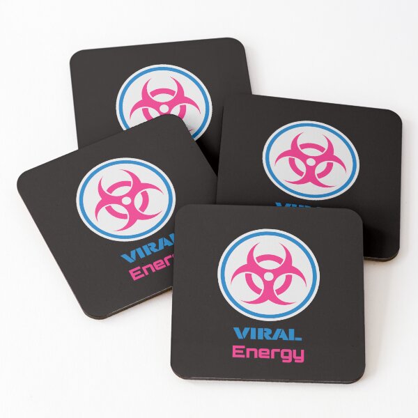 Item preview, Biohazard Symbol – Viral Energy Neon Sci-Fi designed and sold by ElectroSphere46.