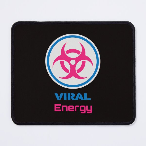 Item preview, Biohazard Symbol – Viral Energy Neon Sci-Fi designed and sold by ElectroSphere46.