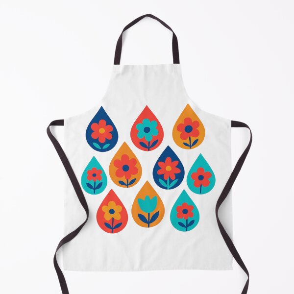 Item preview, Rain drops with flowers designed and sold by uunaa.