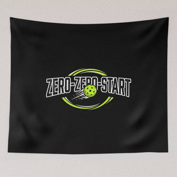 Artikelvorschau, Pickleball Grafik-Tee - Zero Zero Start entworfen und verkauft von AlisonPAnderson.