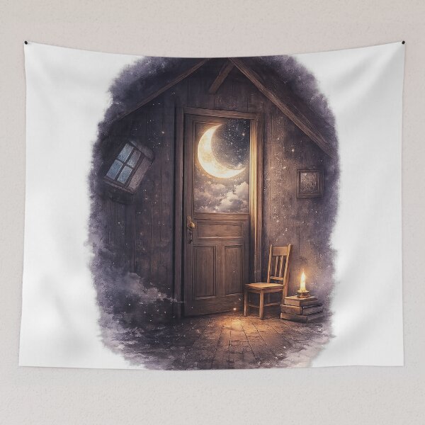 Item preview, Learning To Stay – Cosmic Creature Art designed and sold by InkWanderStudio.