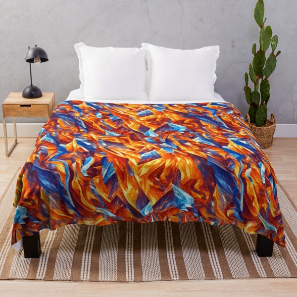 Item preview, Glowing crystal swirls in the fabric designed and sold by Sigtrix.