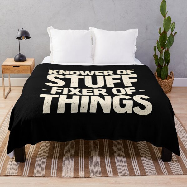 Item preview, Knower of Stuff Fixer of Things designed and sold by zoes-ink.