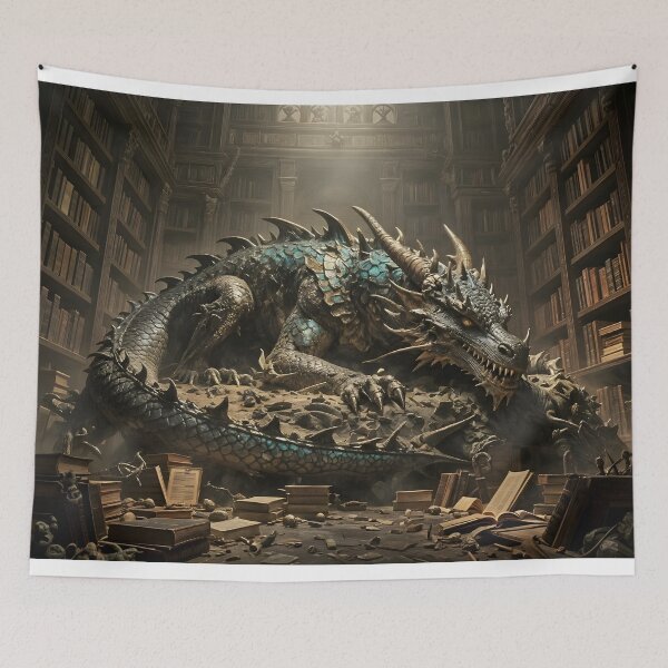 Item preview, Dragon's Hoard in Abandoned Library designed and sold by Fanta-sticky.