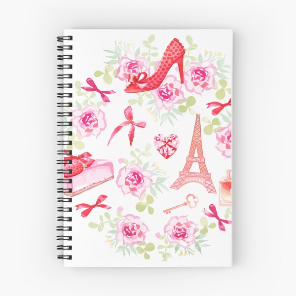 Item preview, Paris Romantic Floral Fashion Illustration with Roses designed and sold by AiHouses.