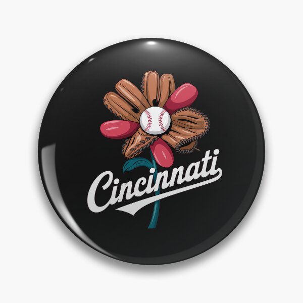 Item preview, Cincinnati Flower Vintage Baseball Lover And Player designed and sold by Thamngan.