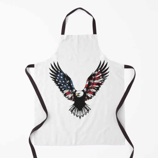 Item preview, Abstract Eagle Ink Brush Patriotic Art designed and sold by KapiPrint.