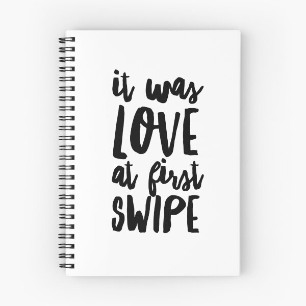 Item preview, It Was Love at First Swipe  designed and sold by Cute But Rude, Inc..