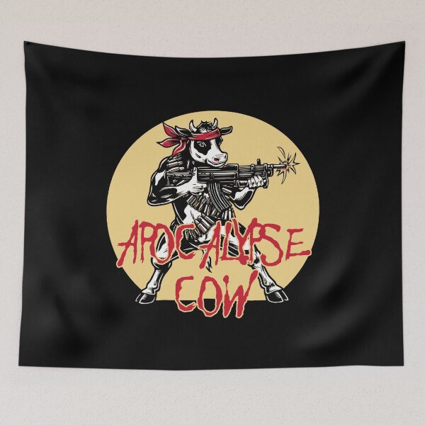 Item preview, APOCALYPSE COW - warrior cow and parody designed and sold by francoisville.