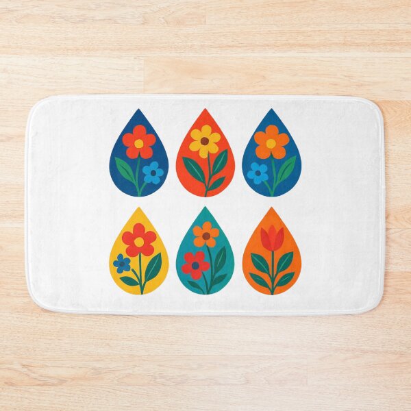 Item preview, Raindrops with flowers designed and sold by uunaa.