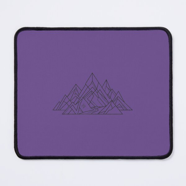Item preview, Geometric Mountain Landscape - Minimalist Line Art designed and sold by MCUL.