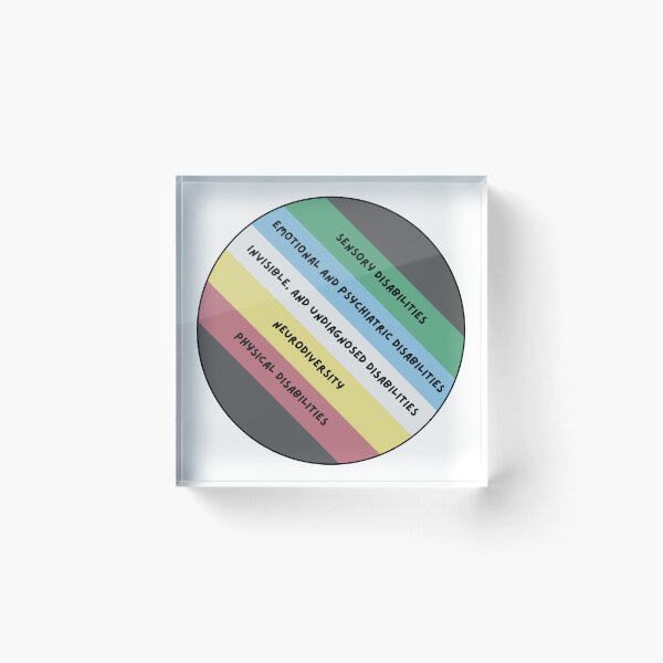 Item preview, Disability pride (version 5) designed and sold by Rebecca Tyler-Squires.